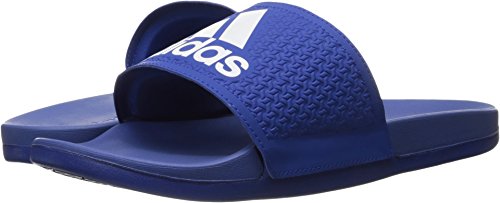 adidas Performance Men's Adilette CF+ C Athletic Sandal, Collegiate Royal/White/Collegiate Royal, 12 M US