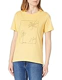  ESPRIT Damen 011EE1K331 T-Shirt, 730/SUNFLOWER Yellow, L