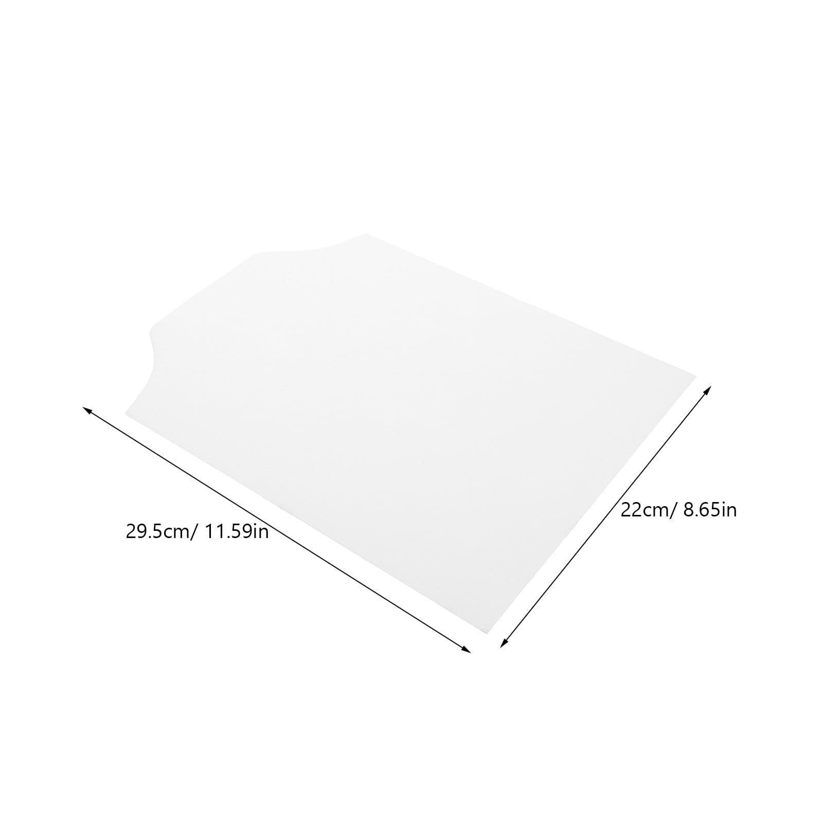 SHINEOFI 100 Feuilles de Carton Blanc pour Emballage de Chemises et T-Shirts, Papier Cartonné 250g Anti-pliure, Protection Optimale pour Pliage et Rangement DIY