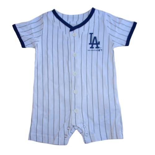 Image of VF Los Angeles Dodgers Romper Infant Creeper Bodysuit - Team Colors