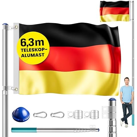 Mât de drapeau MONZANA 6,3m Cover