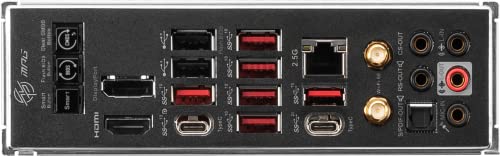 MPG X670E CARBON Scheda Madre, ATX - Supporta i processori AMD Ryzen 7000 Series, AM5-18 Duet Rail 90A Power Stage, DDR5 Memory Boost 6600+MHz/OC, 2 x PCIe 5.0 x16, 2 x M.2 Gen5, Wi-Fi 6E - Scheda madre - Immagine 4