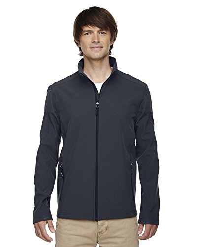 Men's Cruise Two-Layer Fleece Bonded Soft Shell Jacket 3XL CARBON