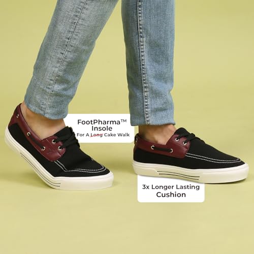 Image of YOHO Sailor Men's Versatile Stylish Breathable Canvas Boat Shoe