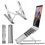 Vancold Portable Laptop Stand, Ergonomic Aluminum Laptop Mount Stand, Detachable Laptop Riser Notebo