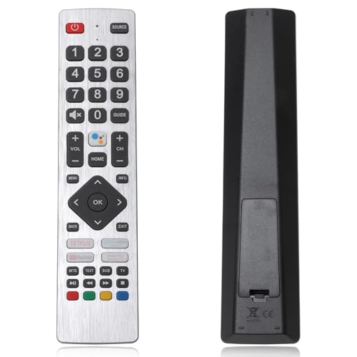 Remote Control for Sharp Aquos Smart TV, Replacement TV Remote with 4 Hot Button, Remote Control Universal for Ultra HD 4K Smart TV, No Voice Function, No Setup Required