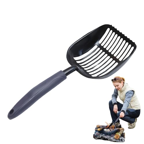 Tamis à Cendres de cheminée | Pelle à Cendres de cheminée intérieure, Outils de Barbecue résistants à la Chaleur, Fournitures de Barbecue Portables pour Foyer extérieur, Grille, poêles à Bois