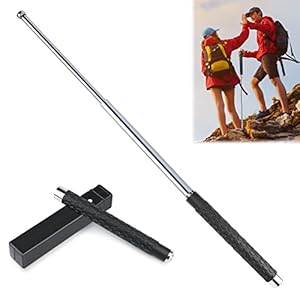 Multifunktional Wanderstöcke Tragbare Walking Stöcke aus Rostfreiem Stahl Telescopic Stock Multifunktionale Outdoor…