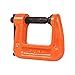 Pony Jorgensen 2610 1-Inch C-Clamp, Orange