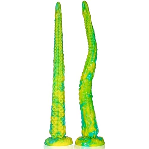 Tentacle Dildo Anal Sex Toys - 13" Long Anal Dildo Butt Plug with Strong Suction Cup, Silicone Octopus Anal Toys G Spot Dildo & Prostate Massager Adult Sex Toy for Men & Women