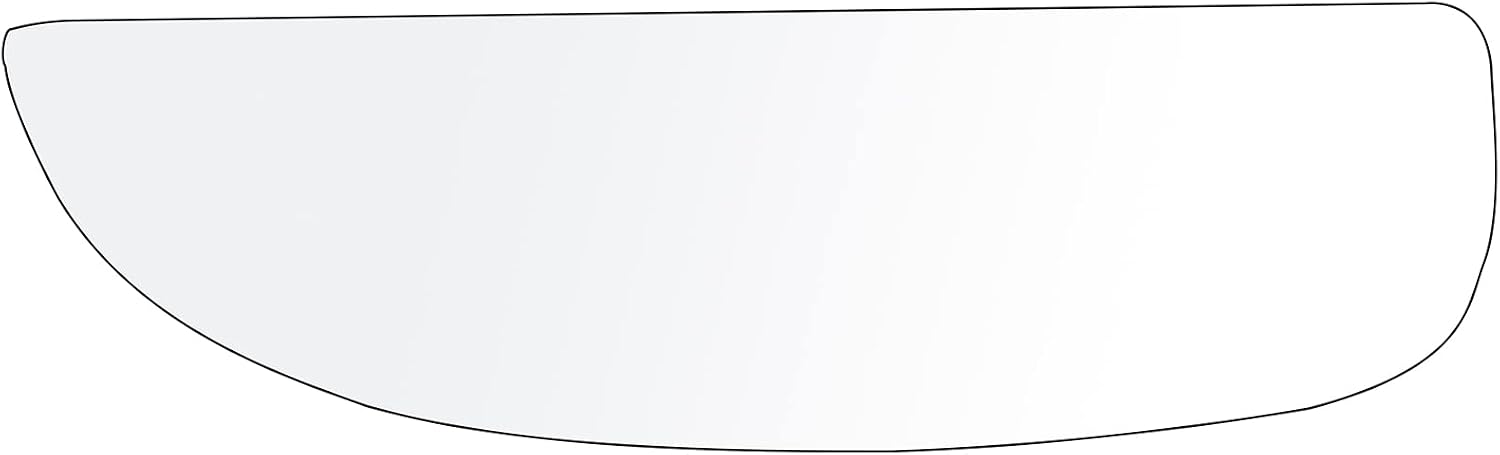 Tow Mirror Glass Fits for 1999-2016 For Ford F-250 F-350 F-450 F-550 Super Duty 2000-2005 For Ford Excursion Lower Convex Mirror Glass for Left Side Non-Heated No Lights 1 Piece