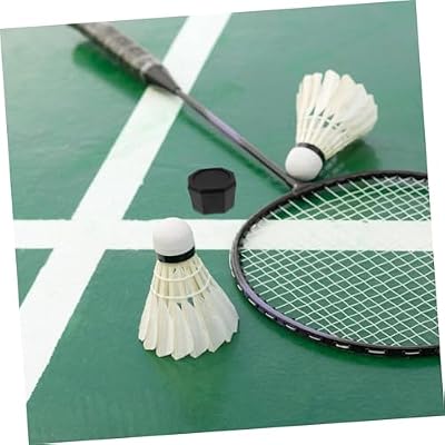 INOOMP Tennis Racquet End Protector Non-Slip Grip Cover for Enhanced Comfort and Performance Easy to Install Racket Bottom Hat Accessory Durable Plastic Design Players