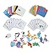 Vaguelly 1set Puzzle Educativi per Schede Puzzle per Sviluppo Cognitivo e Gioco Interattivo con Animali e Dinosauri Giocattolo per Apprendimento e Abilità di Abbinamento immagine