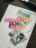 Stamps Collecting Album: Junk Journal for Stamp Puncher for Kids, Self-punched Stamps Book for Adults