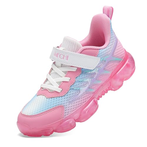 Image of JMFCHI Boys Girls Kids' Sneakers Knitted Mesh Sports Shoes Breathable Lightweight Running Shoes for Kids Fashion Athletic Casual Shoes