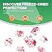 Freeze Dried Dragon Fruit, Freeze Dried Fruit, 150G/5.3OZ No Sugar Added, 100% Natural, Dri-ed Dragon Fruit for Yogurt, Cereal, Smoothies