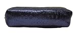 Ted Baker Aalarna Patent Saffiano Brushes Cosmetic Pencil case in Navy Glitter