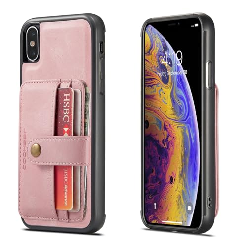 Étui portefeuille iPhone XS porte-carte idéal pour voyager léger