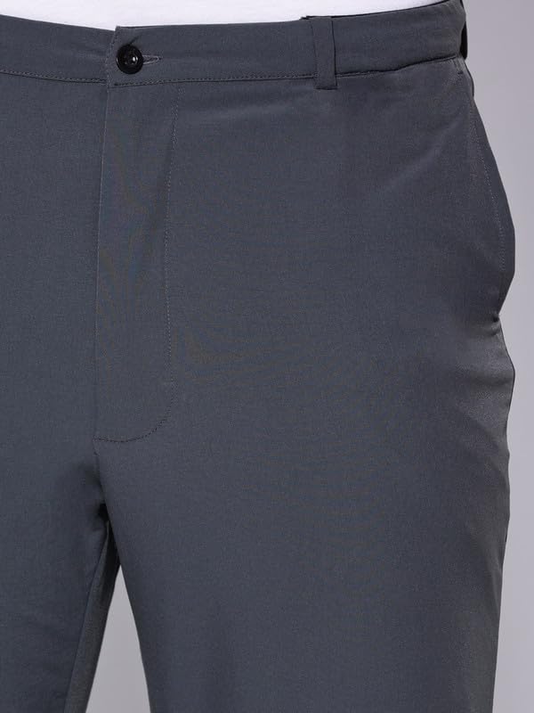 Image of BLUE TYGA Ultimate Office Joggers for Men | Wrinkle Free & Lightweight Joggers for Men | Ultra-Stretchable Pants for Office & Parties