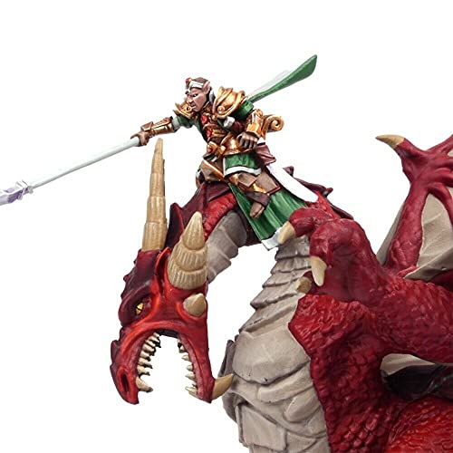 Mantic Games MGKWE103 Elf Dragon Kindred Lord Miniatura Modelo miniatura 2