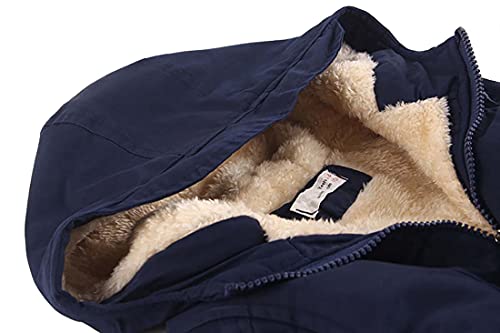 Image of Boys Girls Winter Outwear Coats, Kids Warm Outfits,Windproof Jacket for Toddler 1-8Y