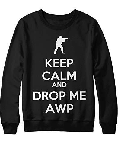 Preisvergleich Produktbild HYPSHRT Herren Sweatshirt Gaming CS Drop AWP Z100161 Schwarz M