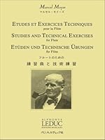 Etudes et Exercices Techniques pour la flute 004616443X Book Cover