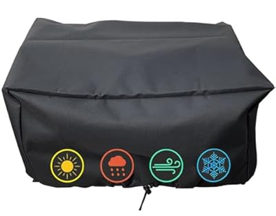 ZJYWSCH Cover for Pit Boss Portable 150 Table Top Grill 10697 75275 PB150PPS PB150PPG PB150NX PB150CS, CGG-306 Tabletop Grill Cover 24 Inch Heavy Duty Waterproof