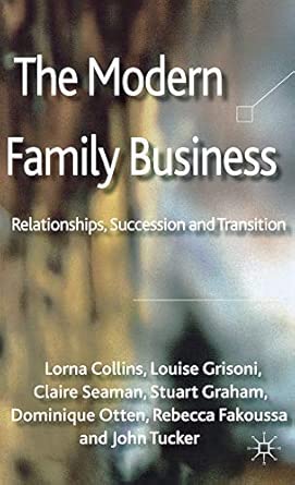 The Modern Family Business: Relationships, Succession and Transition 2012th Edition The Modern Family Business: Relationships, Succession and Transition 2012th Edition book cover
