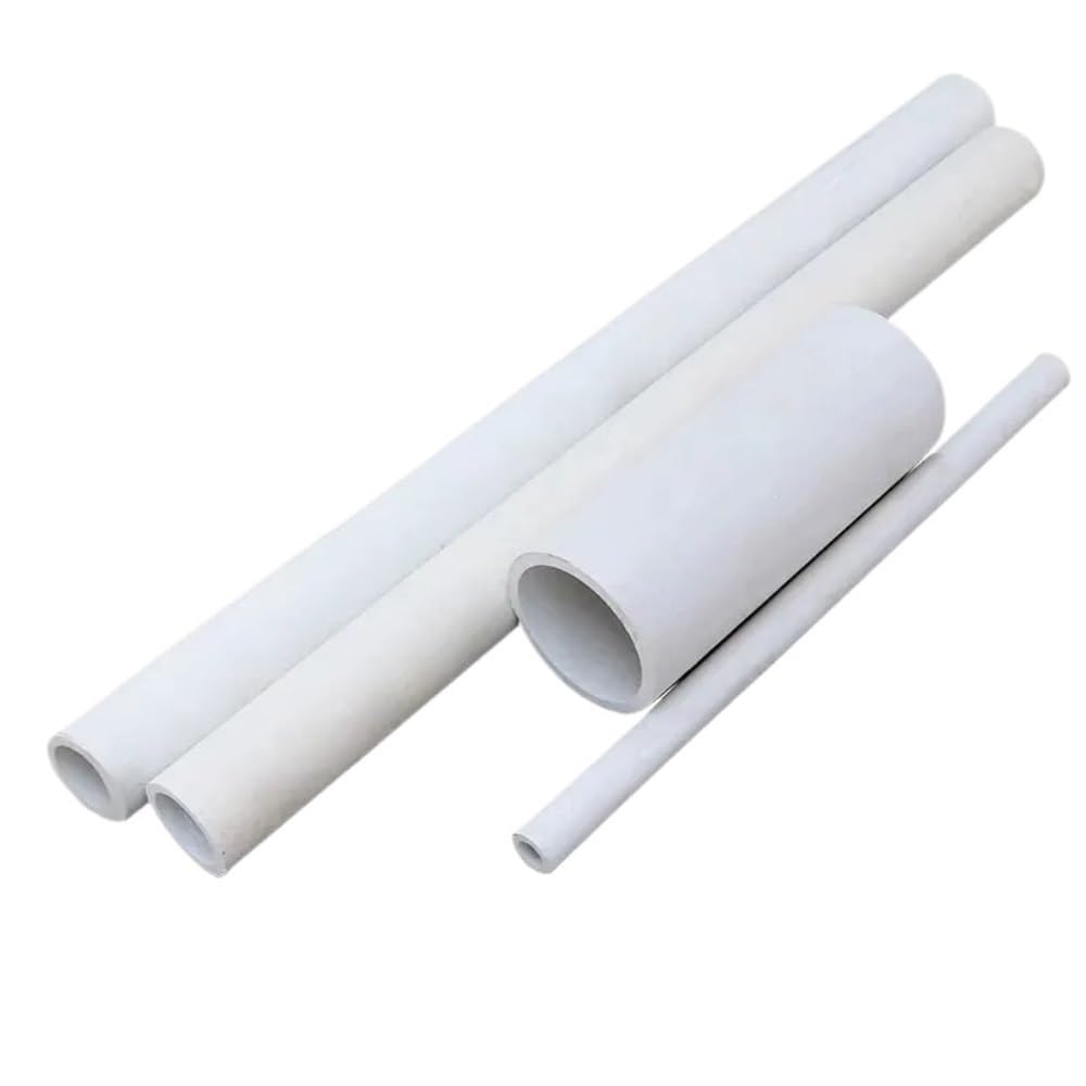 Tubo de cerámica de alúmina Tubo redondo hueco de cerámica con alto contenido alúmina, longitud 500/490/480/440 mm, tubo resistente a altas temperaturas OD 25 1 ud(17mmx25mmx340mm)