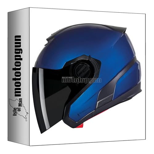 Casque Nolan N40-5 Commuting Nobile Bleu Deep taille M pour moto urbaine