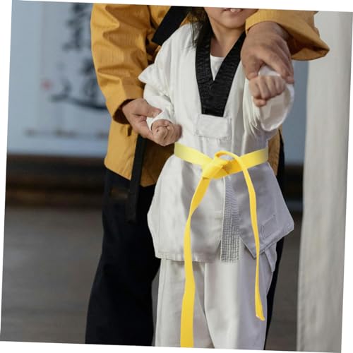 Exhibición de cinturones de taekwondo y karate de algodón para evitar caídas 4