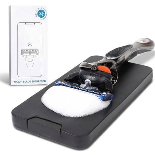 Blade Tech Razor Blade Sharpener and Cleaner - Extends Blade Life up to 5X Compatible with Gillette, Schick, and All Major Brands-Eco-Friendly & Cost-Saving Shaving Tool