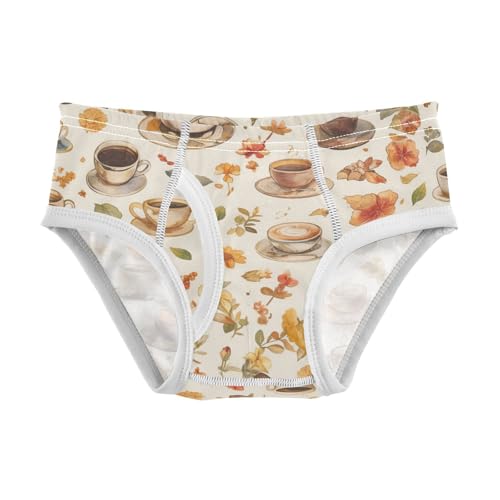 Coffee Vintage Toddler Boy Comfort Kids Underwear Cute Children Undies