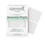 Gatapex Akupunktur-Pflaster (Größe L) 4,4 x 5,2cm weiß 40 Stück
