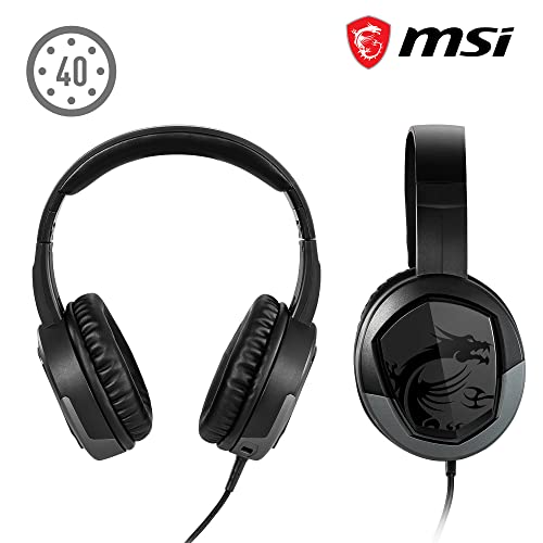 IMMERSE GH30 V2 GAMING HEADSET - Cuffie stereo, design leggero e piegabile, Neodymium Drivers 40mm, microfono staccabile, controlli in linea, connettore jack 3,5mm, splitter per cavo a Y - cablato - Cuffia gaming - Immagine 1