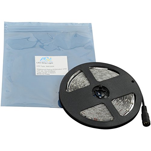 Tira LED flexible ABI 5 metros 300 LEDs blanco frío 12V miniatura 5