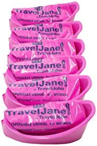 TravelJane Disposable Urinal (TJ1R) - 6 Pack