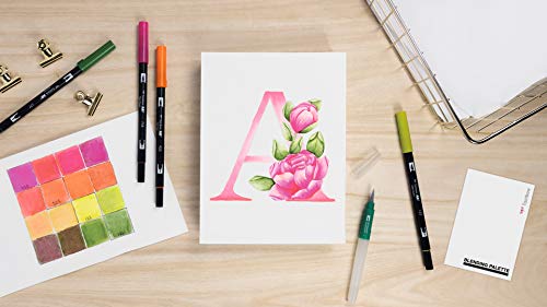 Set de toiles Watercoloring Tombow CANVAS-SET2 haute qualité