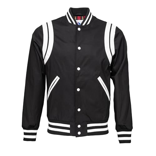 HARRINGTON VARSITY JACKET - Chaqueta - Negro - XL