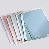 Le dossier mesure 31 x 22 cm, la taille standard pour les feuilles et documents A4. Il peut contenir facilement 1 à 50 feuilles A4, sans risque de glissement ou de chute. Convient à un usage quotidien.