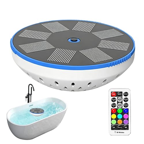Lumière solaire flottante piscine 10 modes étanche pour illuminer vos bassins extérieurs
