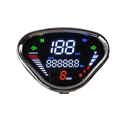 Compteur de vitesse numérique double tachymètre 12V haute précision