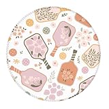 Matériau de qualité : notre tapis de souris motif floral pastel est fabriqué à partir de tissu 100 % polyester avec une base en caoutchouc de 3 mm, assurant une forte adhérence et durabilité. Ce design offre des bords de verrouillage précis, gardant le tapis de souris à plat sur votre bureau et empêchant la déformation