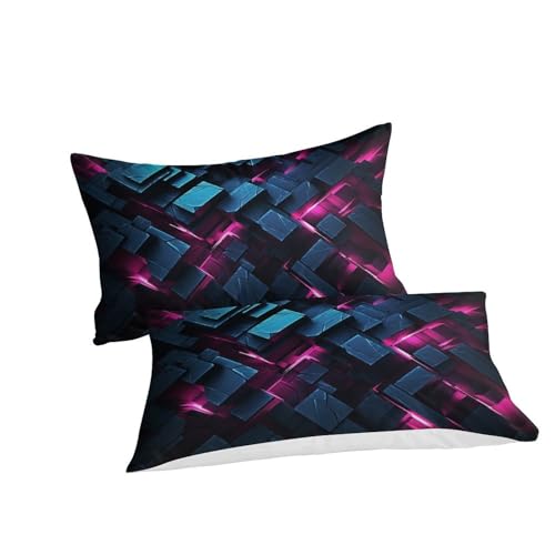Housse de couette 3D IOFEER parure de lit en microfibre de qualité supérieure
