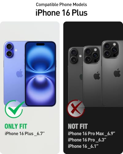 Coque robuste iPhone 16 Plus antichoc militaire avec béquille - 2