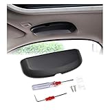 YEEPIN Brillenhalter Auto Brillenetui Auto Zubehör Aufbewahrungsbox Organizer für BM-W All Series Auto Brillenetui 3er 5er 7er Xer X1X3X4X5