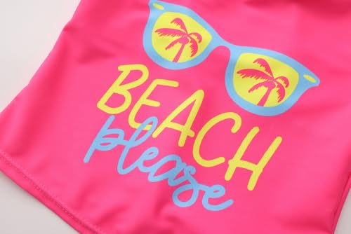 Image of Akokvlar Girls Two Piece Bathing Suit Swimsuit Tankini Swimwear with Boyshort