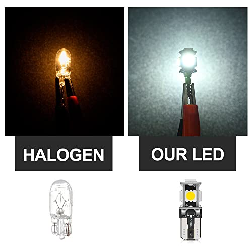 Kit de lâmpadas interiores LED de 6 peças para Hon'da Civic 2006 2007 2008 2009 2010 2011 2012 Mapa