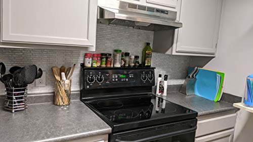 EZ FAUX DECOR Marble Self Adhesive Granite Gray Matte Soapstone Roll Kitchen Countertop Update. Easy to Remove Thick Waterproof PVC Vinyl Laminate Film 36" X 36"
